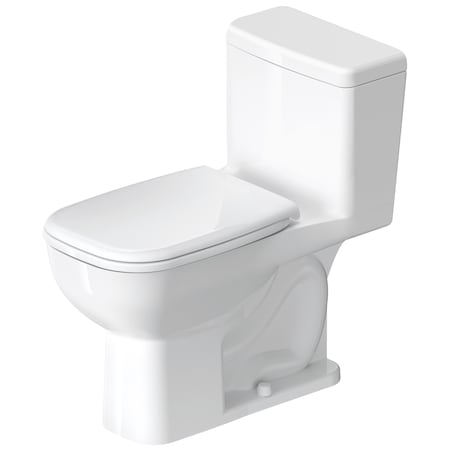 Duravit 1.28 gpf, Single Flush, Floor Mounted Mount, Elongated D4005800